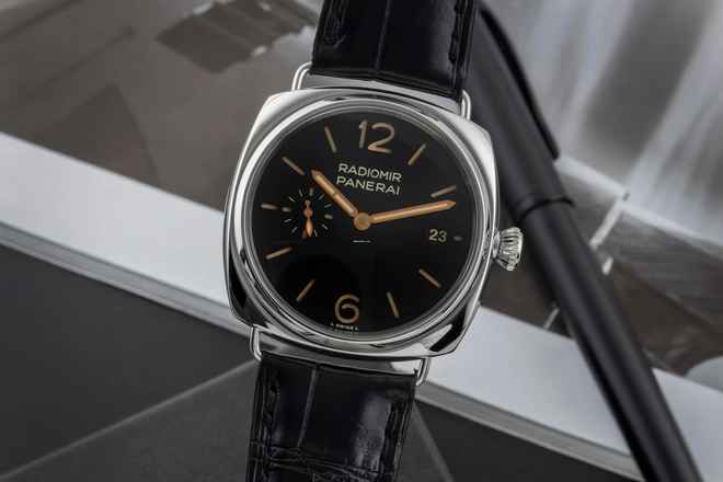  Panerai Radiomir Quaranta Stahl Automatik Herrenuhr Ref. PAM01294 B&P 2023 