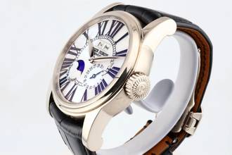 Thumbnail von Roger Dubuis Hommage Perpetual Calendar in 18k White Gold with MOP Dial - RD Service Papers - HO43 1439 0