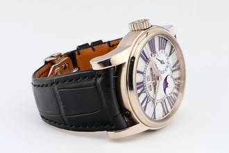 Thumbnail von Roger Dubuis Hommage Perpetual Calendar in 18k White Gold with MOP Dial - RD Service Papers - HO43 1439 0