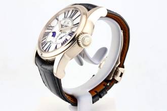 Thumbnail von Roger Dubuis Hommage Perpetual Calendar in 18k White Gold with MOP Dial - RD Service Papers - HO43 1439 0