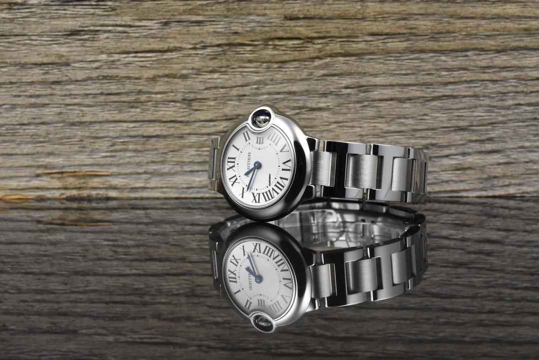  Cartier Ballon Bleu 28mm Quarz Lady Stahl W69010Z4 - 3009 