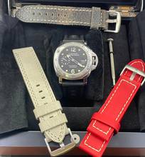 Thumbnail von パネライ ルミノール サブラミッシブ フルセット ボックスと書類付き・3バンド付・極上コンディション