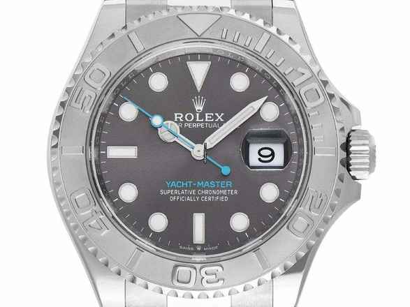  Rolex Yacht-Master 40 Ref.126622 2025 Full Set Ungetragen Yacht-Master Rhodium Stahl 950 Platin 