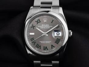 Thumbnail von Rolex Datejust 36 Wimbeldon Ref.126200 2021 Full Set wie Neu Datejust Wimbledon