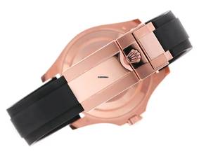 Thumbnail von Rolex Yacht-Master 37 18kt Roségold Everose Ref.268655 2016 Full Set wie Neu Yacht-Master 18kt Roségold Everose Kautschuk Faltschließe