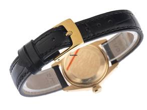 Thumbnail von Rolex Lady-Datejust Ref.6917 1978 Box&Beschreibung sehr gut Vintage Datejust Lady open 6/9 18kt Gelbgold