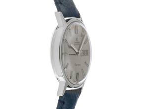 Thumbnail von Omega Genevé Day-Date Ref.1660163 1978 original Box sehr gut Vintage Genevé Day-Date Automatic