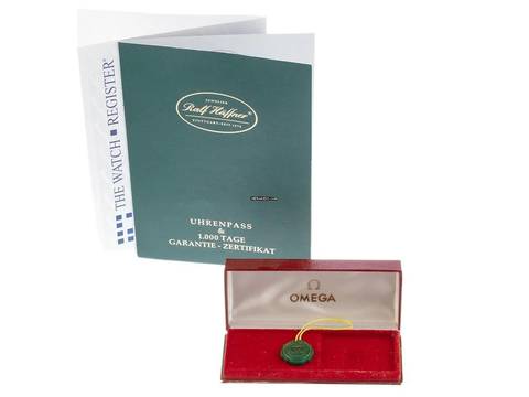  Omega Genevé Day-Date Ref.1660163 1978 original Box sehr gut Vintage Genevé Day-Date Automatic 