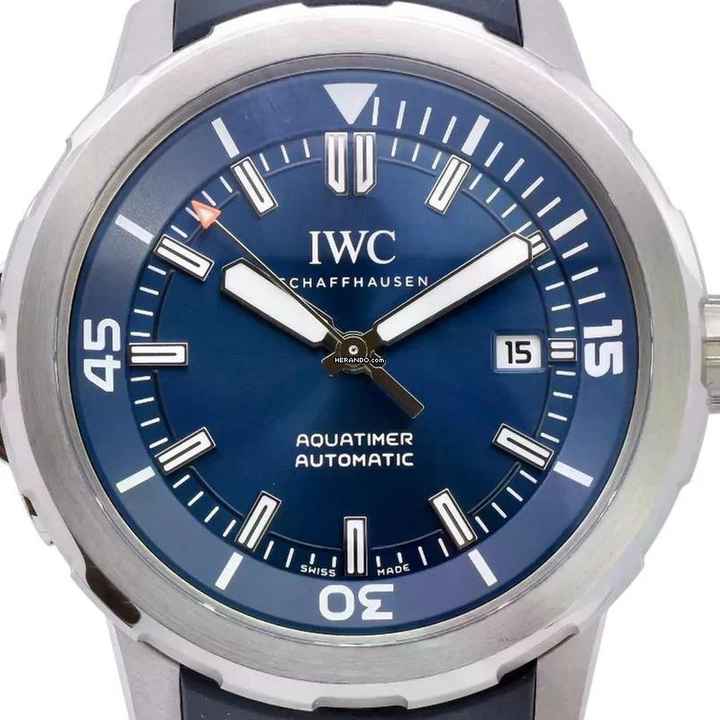 IWC Aquatimer Automatic Blue NIEUW COMPLETE SET