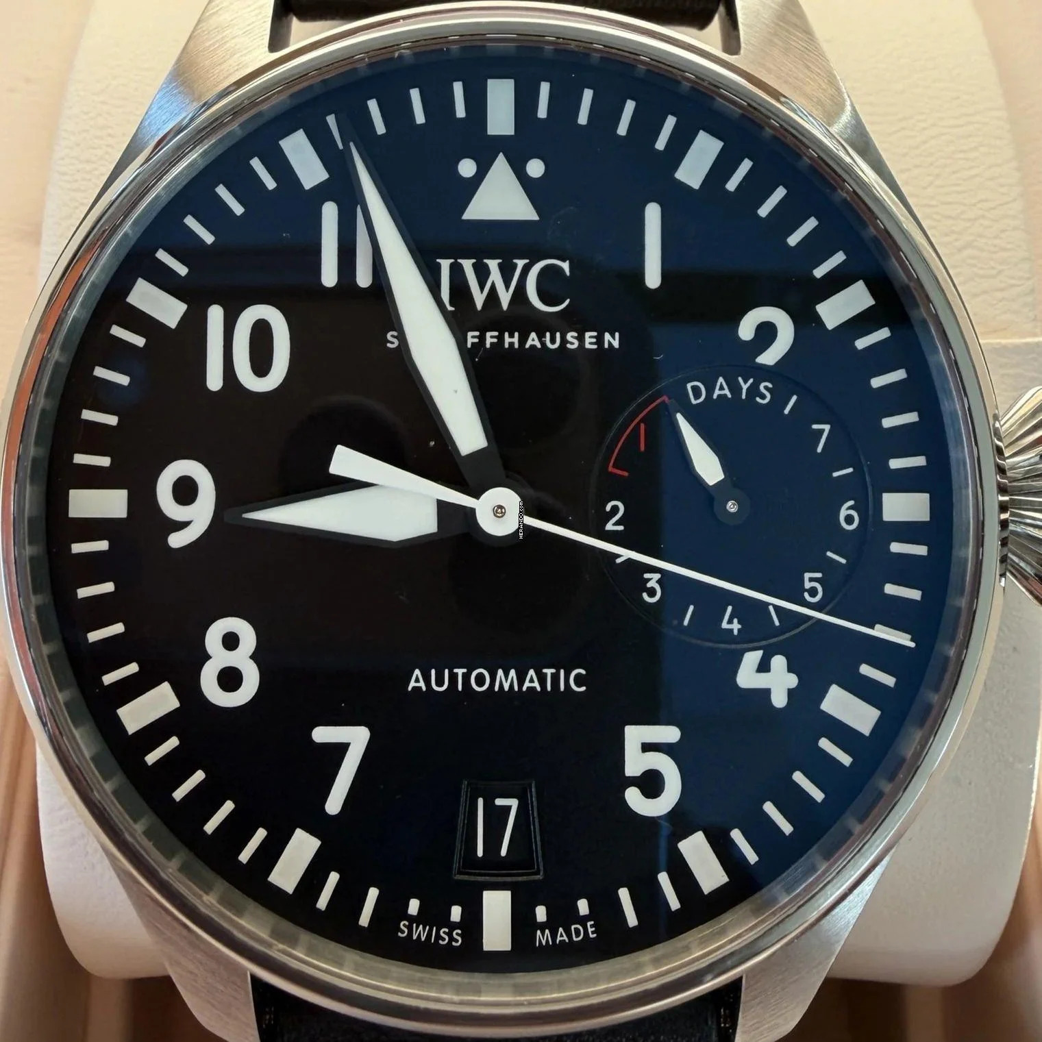 IWC Grande Fliegeruhr Big Pilot NUOVO SET COMPLETO