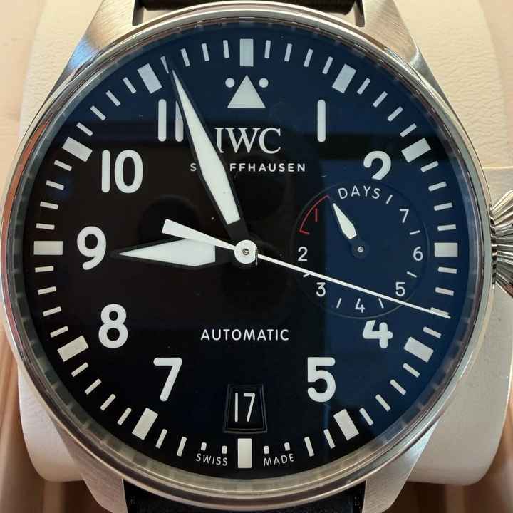 IWC Grote Piloten Fliegeruhr Big Pilot NIEUW COMPLEET SET