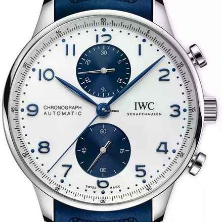 IWC Portugieser Chronograph Portuguese Chronograph Portugieser 2022 Stainless NEW FULL SET 