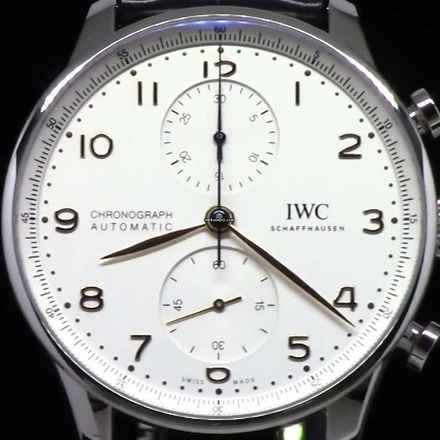  IWC Portugieser Chronograph Portuguese Chronograph NEW FULL SET 