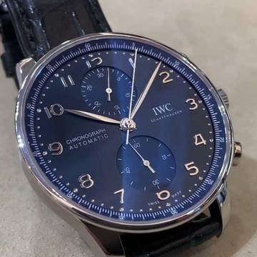  IWC Portugieser Chronograph NEW FULL SET 
