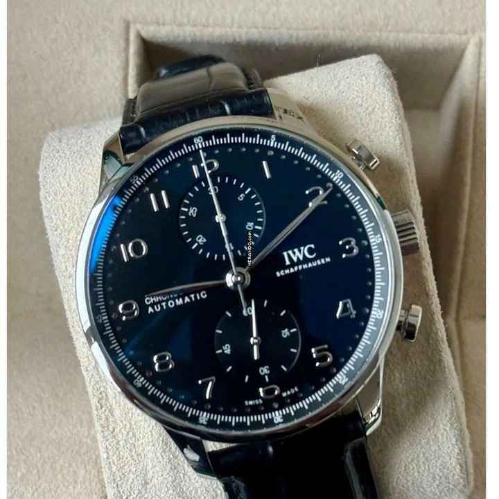 IWC Portugieser Chronograph Portuguese NIEUW COMPLETE SET