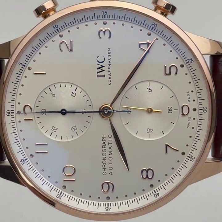 IWC Portugieser Chronograph NIEUW COMPLETE SET