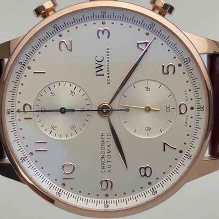  IWC Portugieser Chronograph NEW FULL SET 