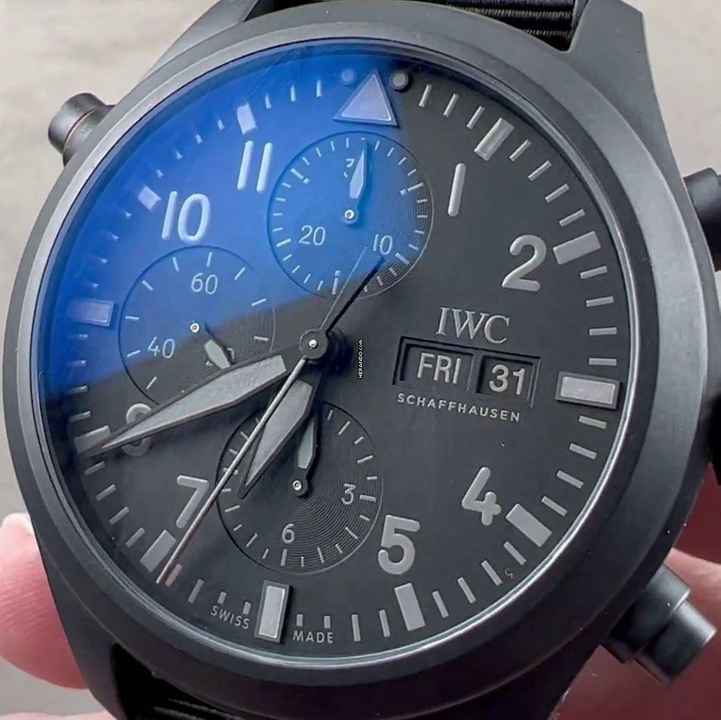 IWC Piloten-Uur Dubbele Chronograaf Nieuw Complete Set