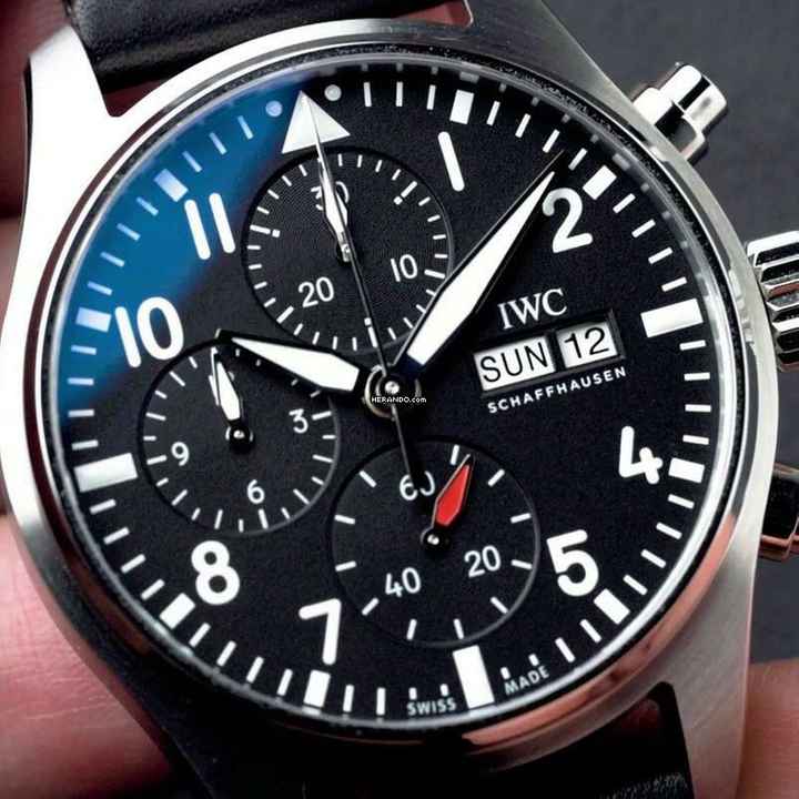IWC Piloten-Fliegeruhr Chronograph NIEUW VOLLEDIG SET