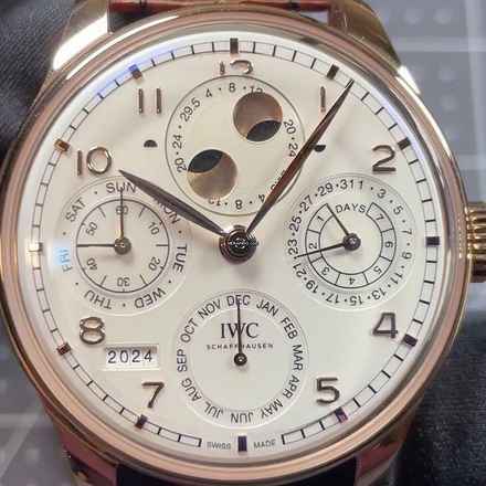  IWC Portugieser Ewiger Kalender Perpetual Calendar 44 NEW FULL SET 