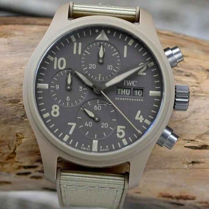 IWC Zegarek Pilot Chronograph Top Gun 41 Top Gun Mojave Desert Nowy Komplet