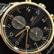 Thumbnail von IWC Portugieser Chronographe Noir NEUF EN SET COMPLET