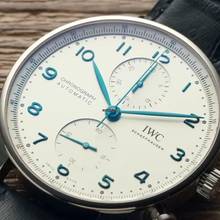 Thumbnail von IWC Portugieser Chronograph Portugalski Chronograf NOWY Z PEŁNYM ZESTAWEM