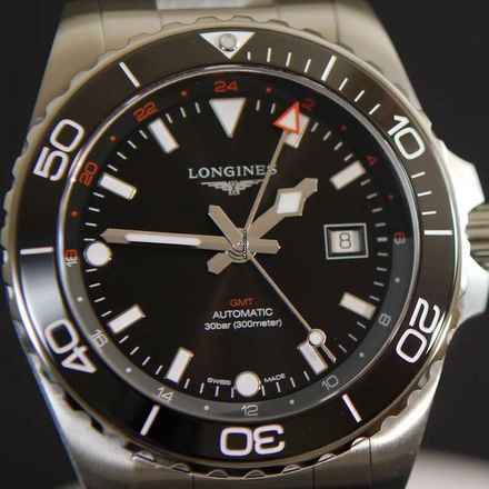  Longines HydroConquest GMT NEW FULL SET 