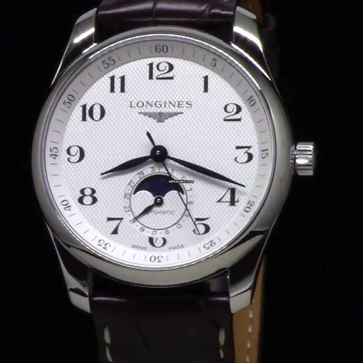  Longines Master Collection MOONPHASE NEW FULL SET 