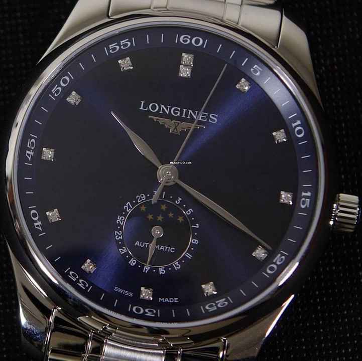  Longines Master Collection MOONPHASE NEW FULL SET 