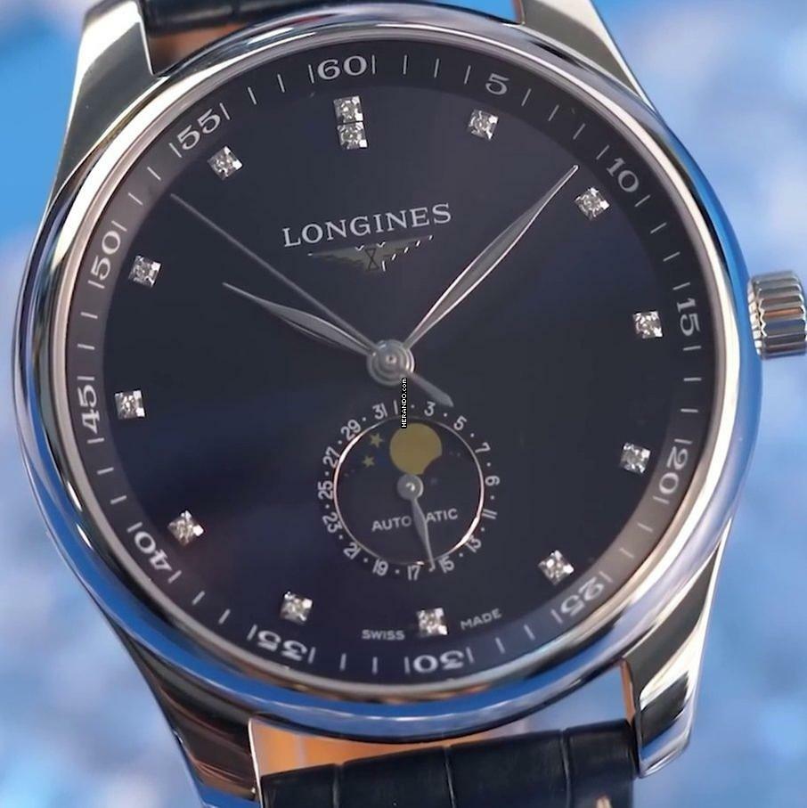  Longines Master Collection MOONPHASE NEW FULL SET 