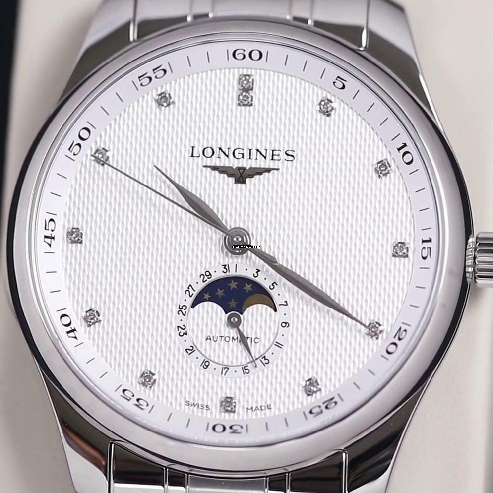  Longines Master Collection MOONPHASE NEW FULL SET 