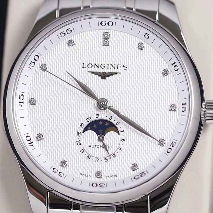  Longines Master Collection MOONPHASE NEW FULL SET 