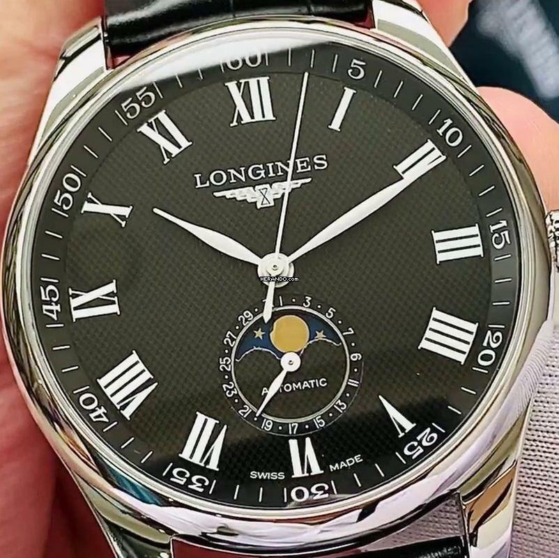  Longines Master Collection MOONPHASE NEW FULL SET 