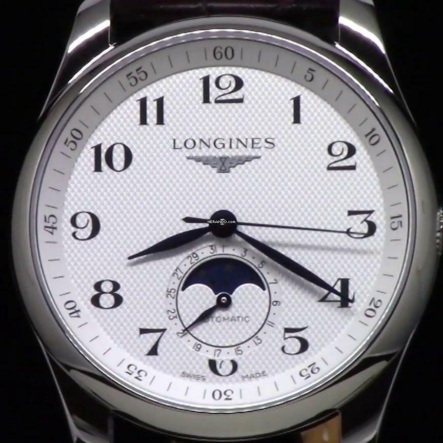  Longines Master Collection MOONPHASE NEW FULL SET 