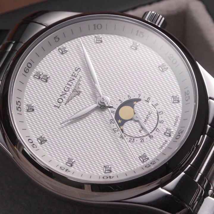  Longines Master Collection MOONPHASE NEW FULL SET 