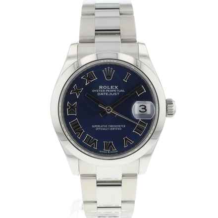  Rolex Datejust 31 Oyster Blue Roman Dial 