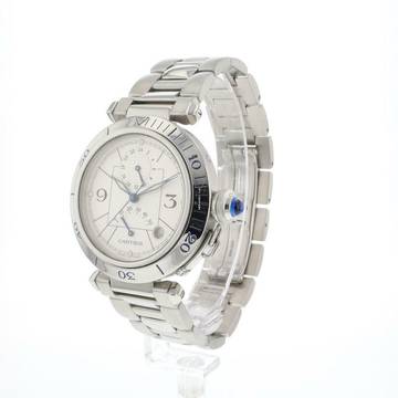  Cartier Pasha 38 GMT Power Reserve 