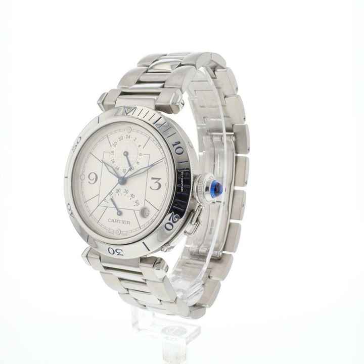  Cartier Pasha 38 GMT Power Reserve 