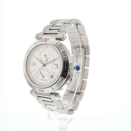  Cartier Pasha 38 GMT Power Reserve 