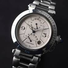 Thumbnail von Cartier Pasha 38 GMT Power Reserve