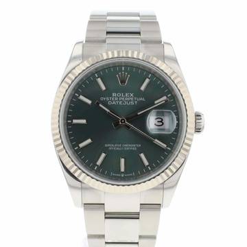  Rolex Datejust 36 Oyster Mint Green Dial 