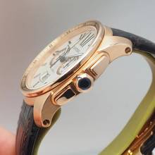 Thumbnail von Cartier Calibre de Cartier Chronograph W7100044 Rosegold 18k/750 B&P +Service
