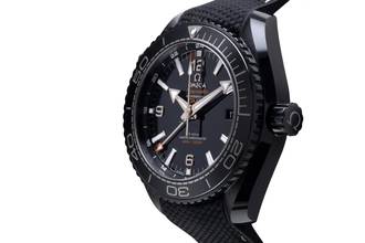 Thumbnail von Omega Seamaster Planet Ocean GMT 'Deep Black' Keramik Ref. 215.92.46.22.01.001 B&P 2021