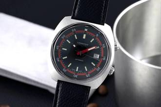 Thumbnail von Longines Heritage Diver Automatik Datum Stahl Herrenuhr Ref. L2.795.4