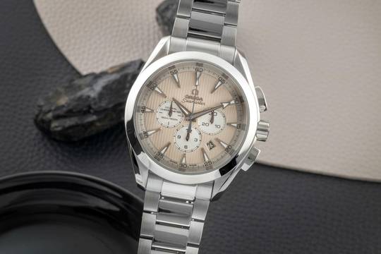  Omega Seamaster Aqua Terra Chronograph Automatik Ref. 231.10.44.50.09.001 B&P 