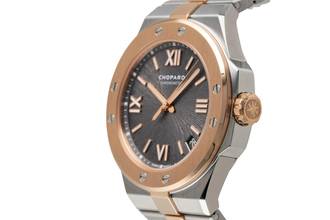 Thumbnail von Chopard Alpine Eagle Stahl/Gold Automatik Ref. 298600-6001 B&P 2021