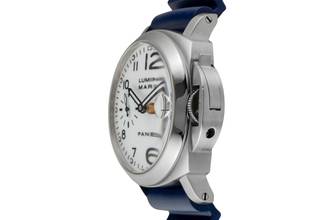 Thumbnail von Panerai Luminor Marina Dial Blanco Automático Automático Acero Reloj de Hombre Ref. PAM00049