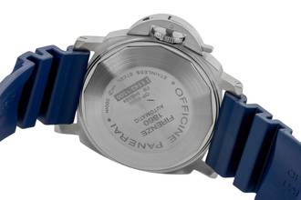 Thumbnail von Panerai Luminor Marina Dial Blanco Automático Automático Acero Reloj de Hombre Ref. PAM00049