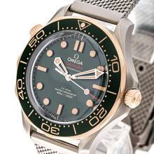Thumbnail von Omega Seamaster Diver 300 M Goud op Titan – 210.90.42.20.10.001 – NIEUW & Ongezwart – Volledige Set tot 02/2026